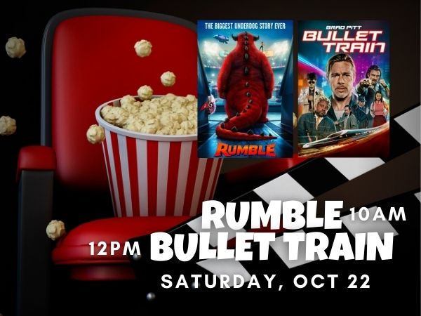 Double Movie Marathon: Oct 22.