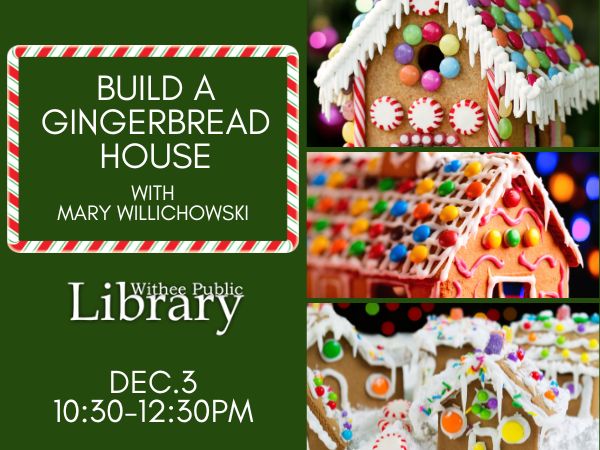 Build A Gingerbread House Dec. 3