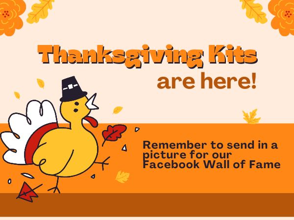 Thanksgiving Craft Kits are here!