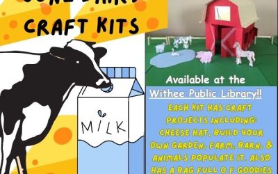 June Dairy Craft Kits Available At Withee Library!