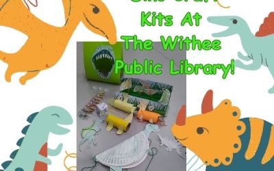 New Dinosaur Craft Kits At Withee Library!