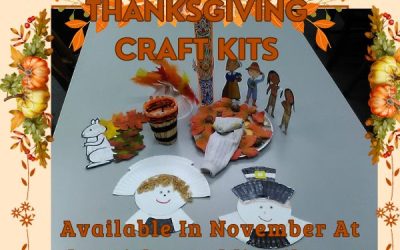 Thanksgiving Craft Kits Available At The Withee Library!!