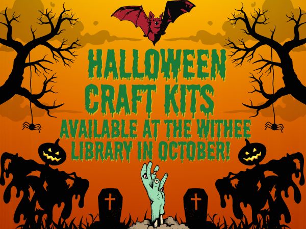 Halloween Craft Kits Available At The Withee Library In October!