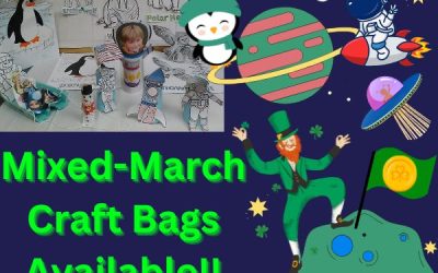 Mixed-March Craft Bags Available!